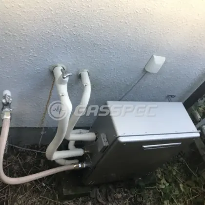 施工後の給湯器（ノーリツ GT-C2062SARX-2 BL）