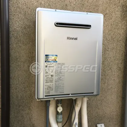 施工後の給湯器（リンナイ RUF-E2007SAW）
