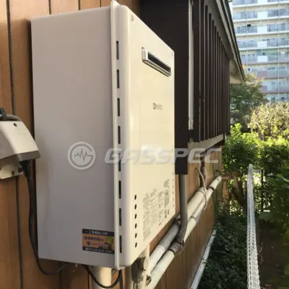 施工後の給湯器（ノーリツ GT-2060SAWX-2 BL）