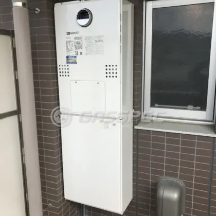 施工後の暖房熱源機（ノーリツ GTH-C2460AW3H-1 BL）