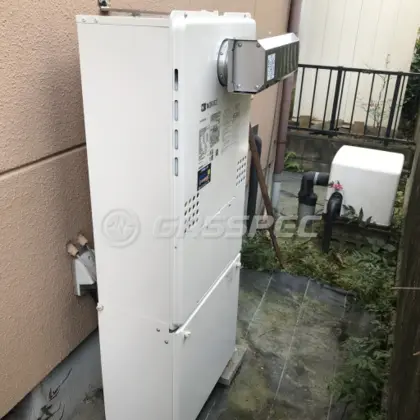 施工後の暖房熱源機（ノーリツ GTH-C2460AW3H-1 BL）