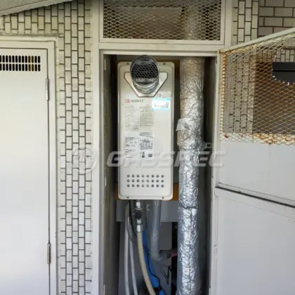 施工後の給湯器（ノーリツ GT-2053SAWX-T-4 BL）