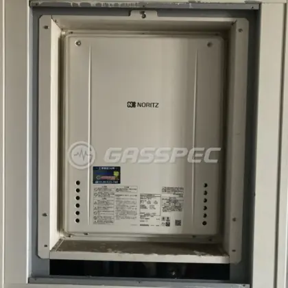 施工後の給湯器（ノーリツ GT-2460SAWX-H-2 BL）