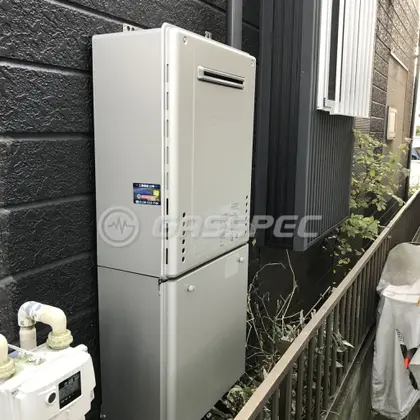 施工後の給湯器（ノーリツ GT-C2462SAWX-2 BL）