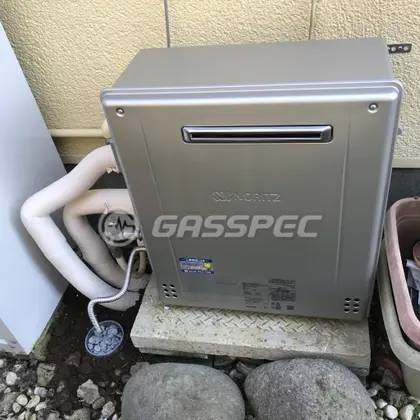 施工後の給湯器（ノーリツ GT-C2062SARX-2 BL）