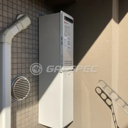 施工後の給湯器（ノーリツ GT-2053SAWX-4 BL）