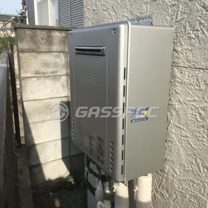 施工後の給湯器（ノーリツ GT-C2462AWX-2 BL）