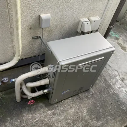 施工後の給湯器（ノーリツ GT-C2062SARX-2 BL）