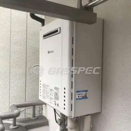 施工後の給湯器（ノーリツ GT-2060SAWX-2 BL）