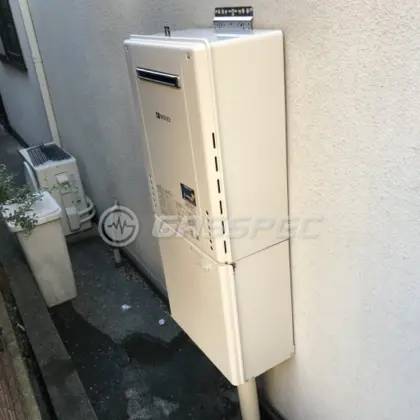 施工後の給湯器（ノーリツ GT-2460SAWX-2 BL）