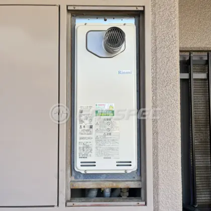 施工後の給湯器（リンナイ RUF-SA1615SAT-L-80）