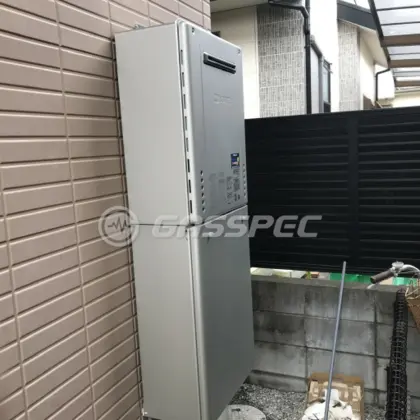 施工後の給湯器（ノーリツ GT-C2462SAWX-2 BL）