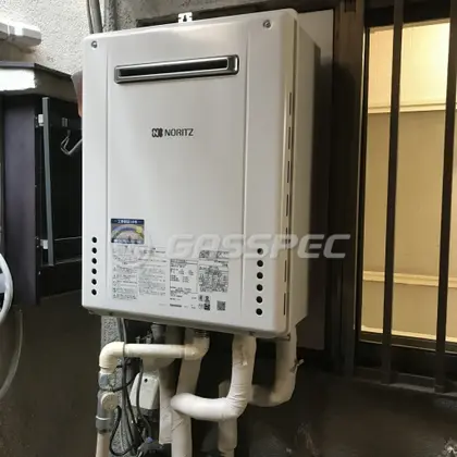 施工後の給湯器（ノーリツ GT-2060SAWX-2 BL）
