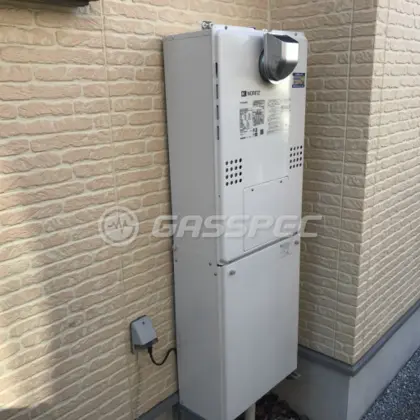 施工後の暖房熱源機（ノーリツ GTH-C2460AW3H-1 BL）