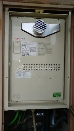 施工後の暖房熱源機（ノーリツ GTH-2444AWX3H-T-1）