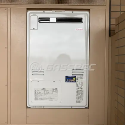 施工後の暖房熱源機（リンナイ RUFH-A2400SAW2-3）