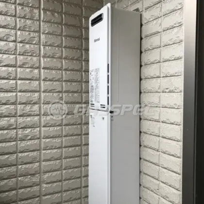 施工後の給湯器（リンナイ RUX-SA1616W-E）