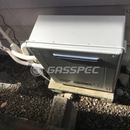 施工後の給湯器（ノーリツ GT-C2062SARX-2 BL）