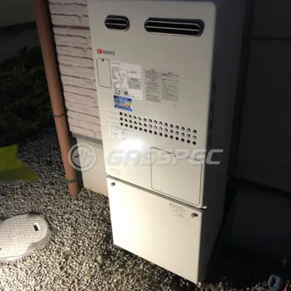 施工後の暖房熱源機（ノーリツ GTH-2444AWX3H-1 BL）