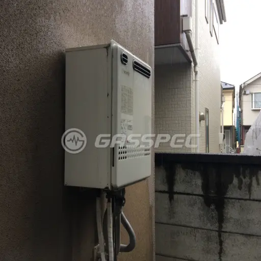 交換前の給湯器（ノーリツ GT-2427SAWX）