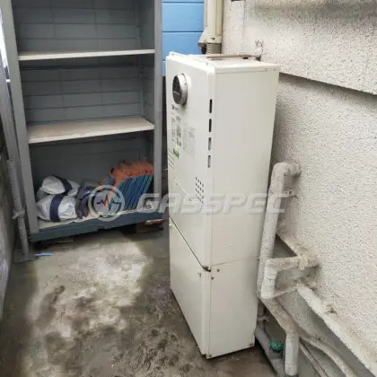 施工後の暖房熱源機（ノーリツ GTH-C2460AW3H-1 BL）