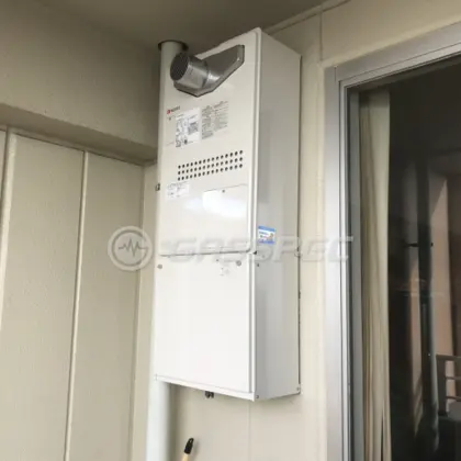 施工後の暖房熱源機（ノーリツ GTH-2444AWX3H-T-1 BL）