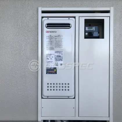 施工後の給湯器（ノーリツ GT-2053SAWX-4 BL）