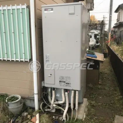 施工後のエコキュート（三菱 SRT-W376）