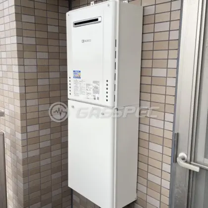 施工後の給湯器（ノーリツ GT-2460SAWX-2 BL）