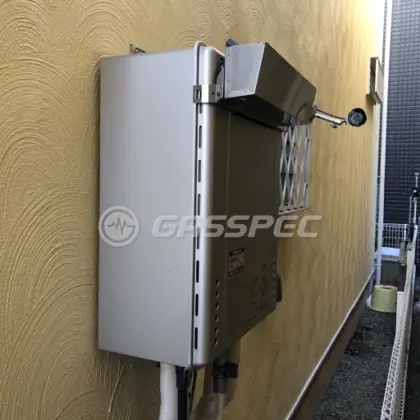施工後の給湯器（ノーリツ GT-C2462SAWX-2 BL）