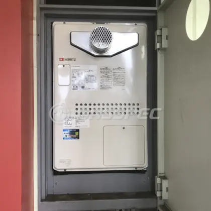 施工後の暖房熱源機（ノーリツ GTH-2444AWX3H-T-1 BL）