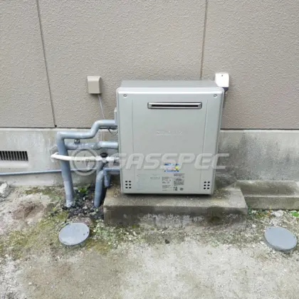 施工後の給湯器（ノーリツ GT-C2462ARX-2 BL）