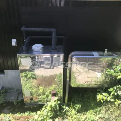 施工前の給湯器（IB-384）
