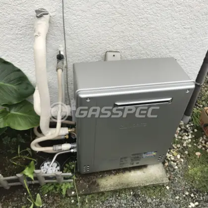 施工後の給湯器（ノーリツ GT-C2062SARX-2 BL）