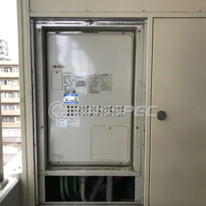 施工後の暖房熱源機（ノーリツ GTH-2444AWX3H-H-1 BL）