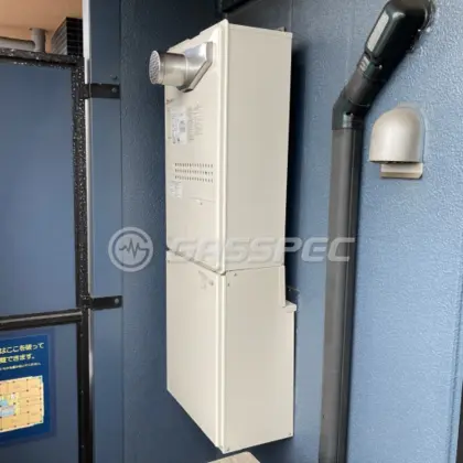 施工後の暖房熱源機（ノーリツ GTH-2444AWX3H-T-1 BL）