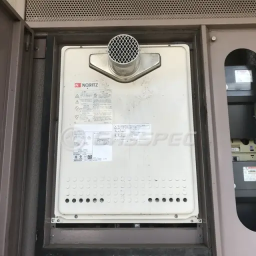 交換前の給湯器（ノーリツ GT-2450SAWX-T）