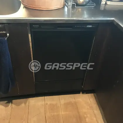 施工後のビルトイン食洗機（パナソニック NP-45RD9K）