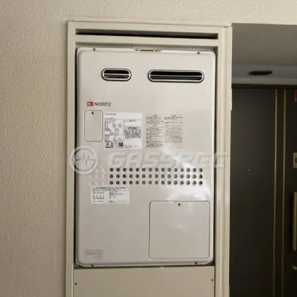 施工後の暖房熱源機（ノーリツ GTH-2444AWX3H-1 BL）