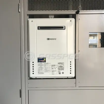 施工後の給湯器（ノーリツ GT-2460SAWX-2 BL）
