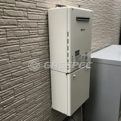 施工後の給湯器（ノーリツ GT-2460AWX-2 BL）