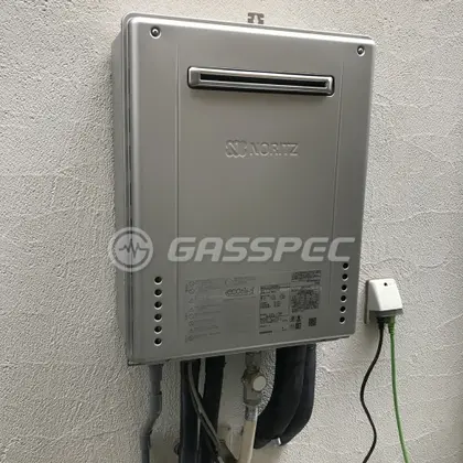 施工後の給湯器（ノーリツ GT-C2462SAWX-2 BL）