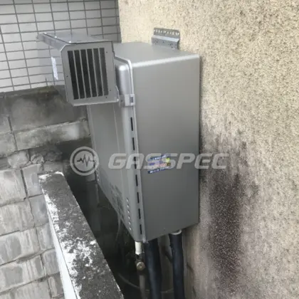 施工後の給湯器（ノーリツ GT-C2462SAWX-2 BL）
