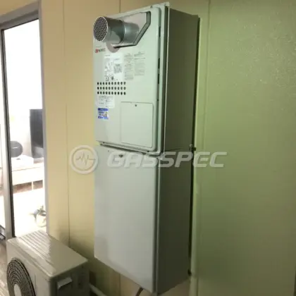 施工後の暖房熱源機（ノーリツ GTH-2445AWX3H-T-1 BL）