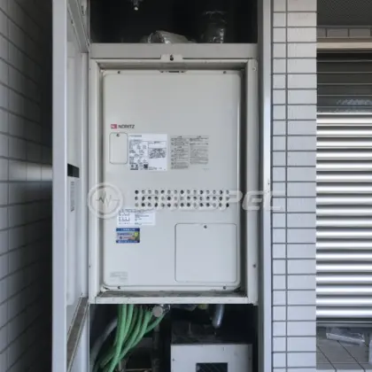施工後の暖房熱源機（ノーリツ GTH-2444AWX3H-H-1 BL）