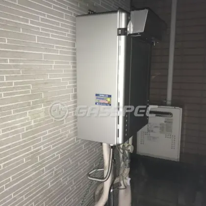 施工後の給湯器（ノーリツ GT-C2462SAWX-2 BL）