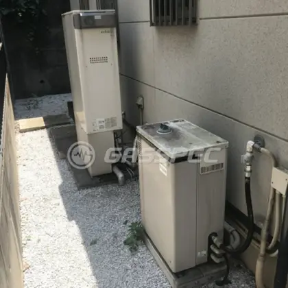 施工前の暖房熱源機（GFT-C08ARS-AWQ）