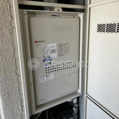 施工後の暖房熱源機（ノーリツ GTH-2444AWX3H-H-1 BL）