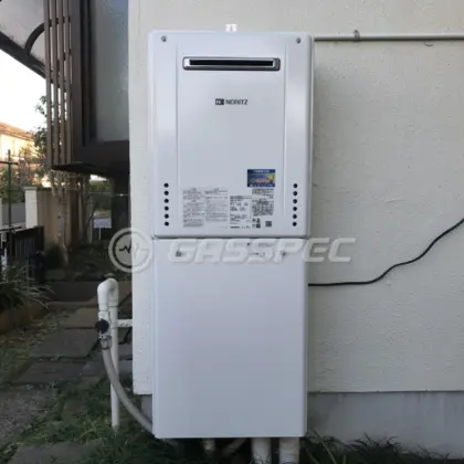 施工後の給湯器（ノーリツ GT-2460AWX-2 BL）