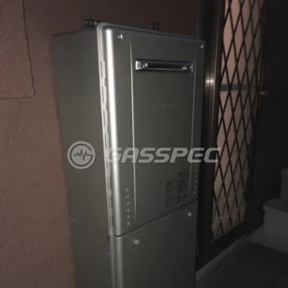施工後の給湯器（ノーリツ GT-C2462AWX-2 BL）
